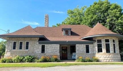 Harrisville historic train depot 125th celebration open house